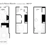 La Maison Blanche Du 10honfleur * Онфлёр