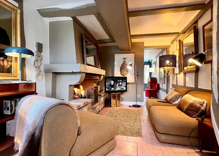 Nyaraló La Maison Blanche Du 10honfleur *